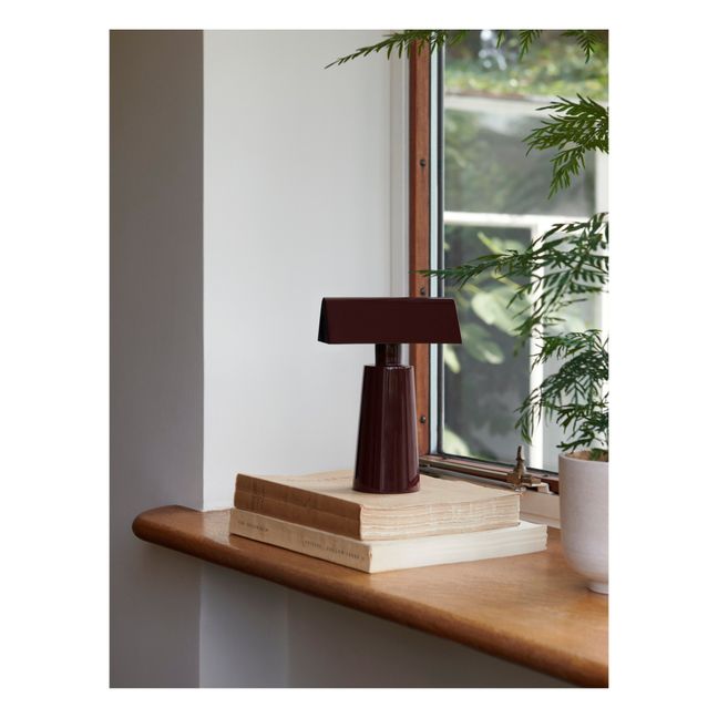 Caret MF1 Handlampe | Burgunderrot