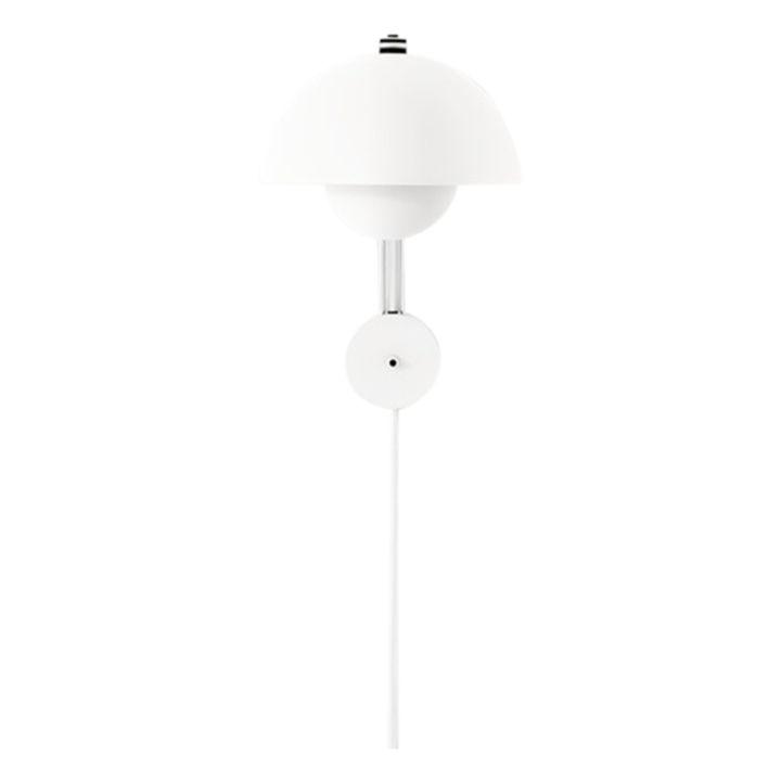 Flowerpot VP8 Wall Light | White- Product image n°1