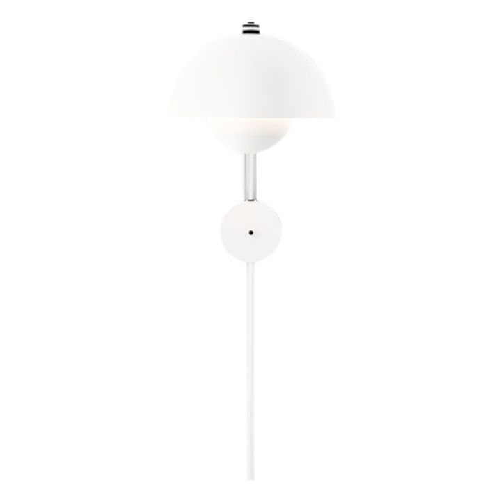 Flowerpot VP8 Wall Light | White- Product image n°2