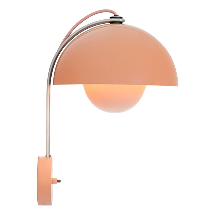 Flowerpot VP8 Wall Light | Pale pink- Product image n°0