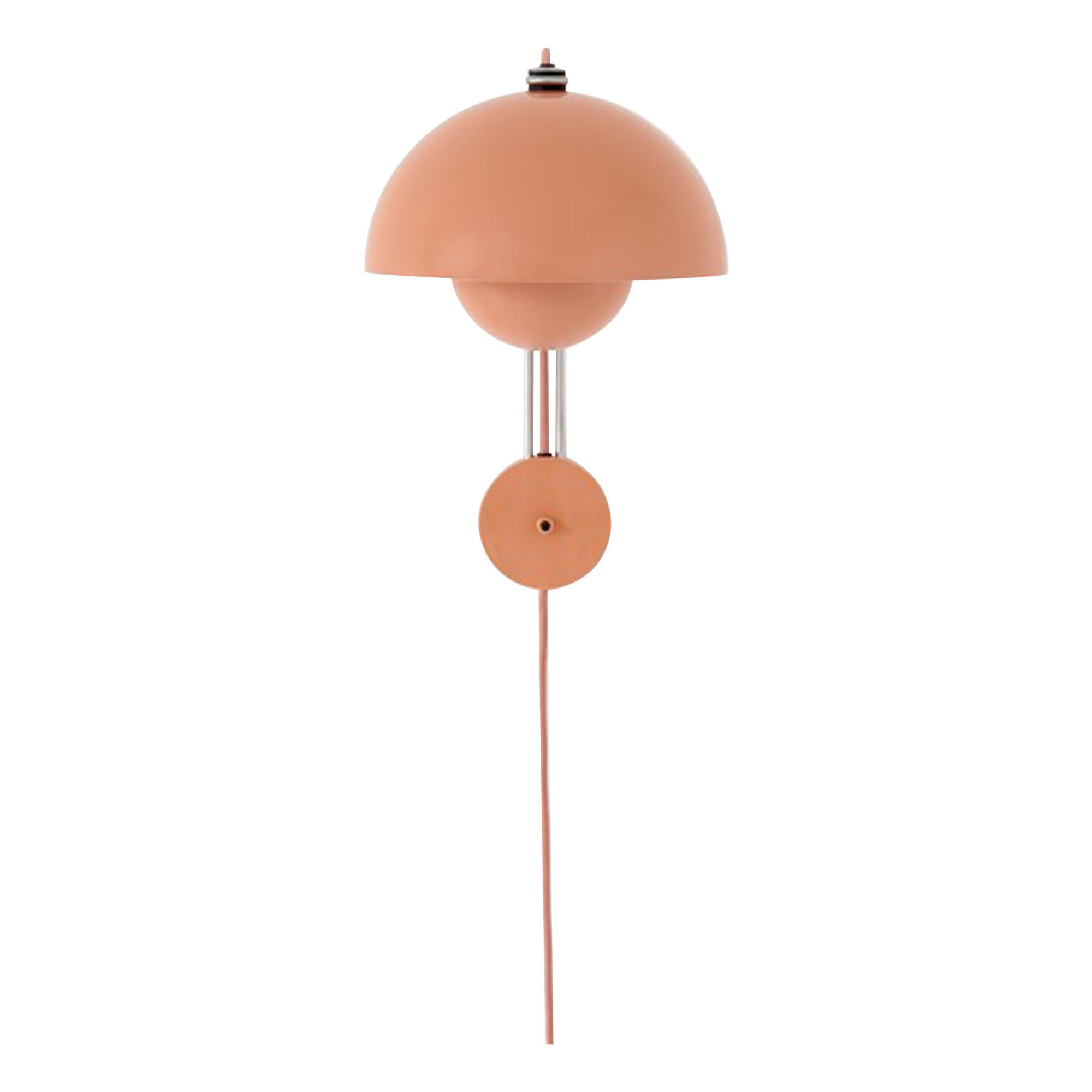Flowerpot VP8 Wall Light Pale pink- Product image n°1