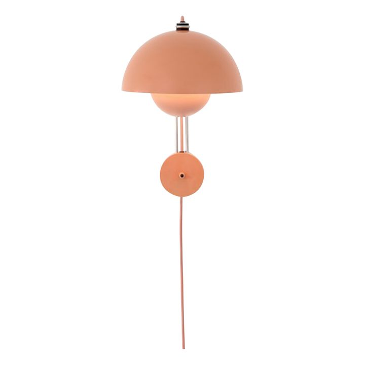 Flowerpot VP8 Wall Light | Pale pink- Product image n°2