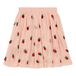 Organic Cotton Strawberry Tulle Skirt Pink- Miniature produit n°0