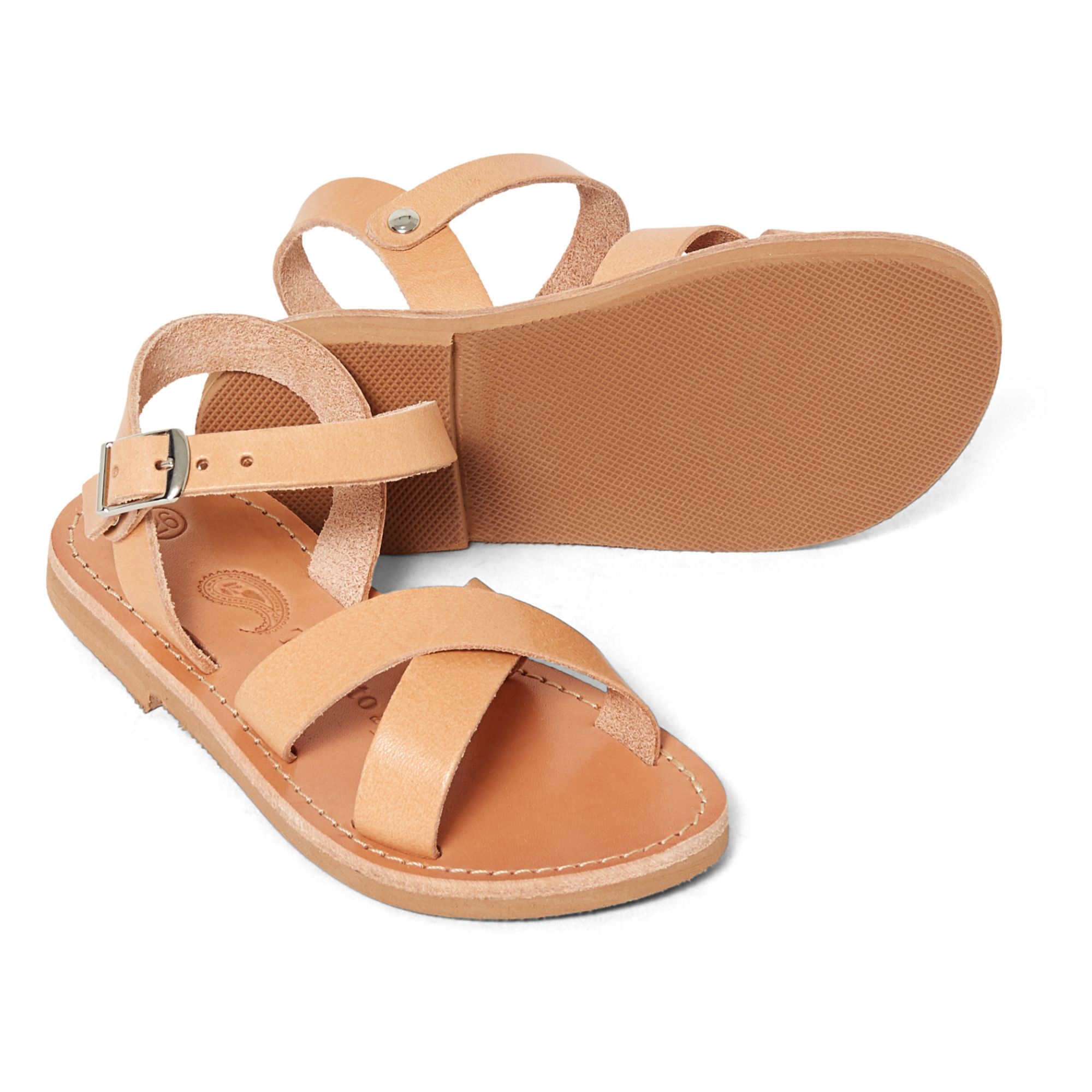 Patricia Sandals Natural Théluto Shoes Children - Smallable