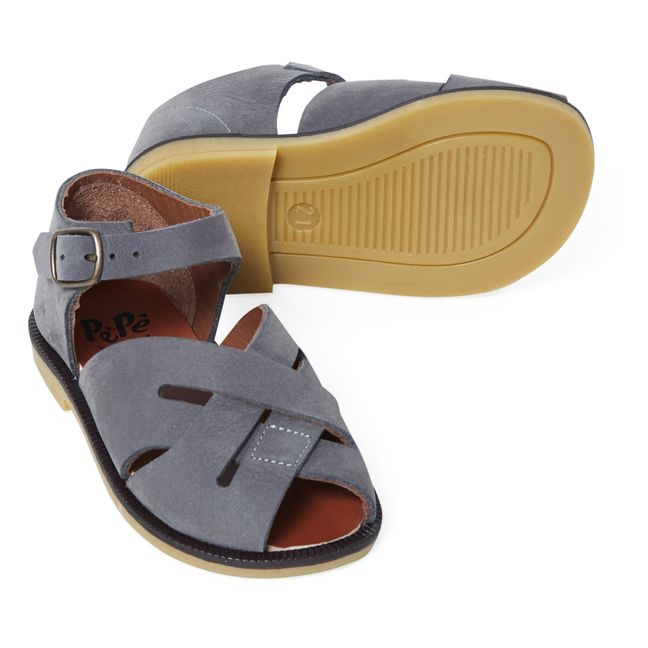 First Steps Crossover Sandals Grigio topo