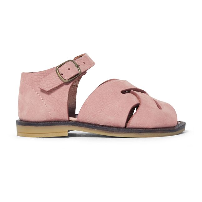 First Steps Crossover Sandals Pink