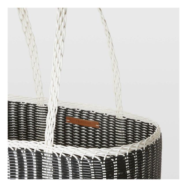 Panier Bicolor M | Noir