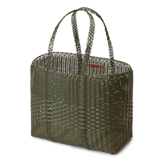 Lace Tote Bag - S | Khaki