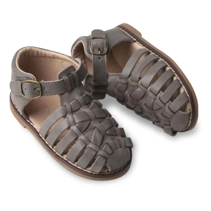 Braided Sandals Grey- Product image n°0