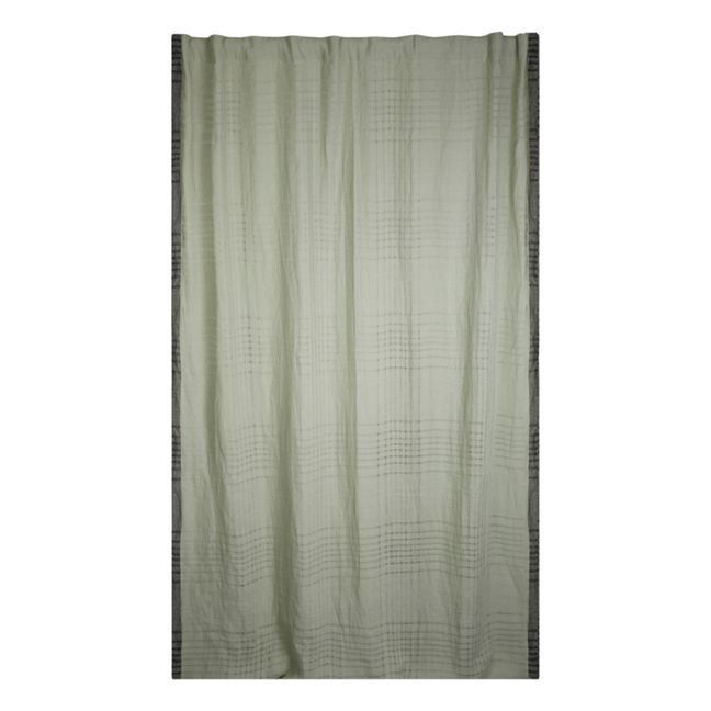 Skye Linen Curtain Pistachio green