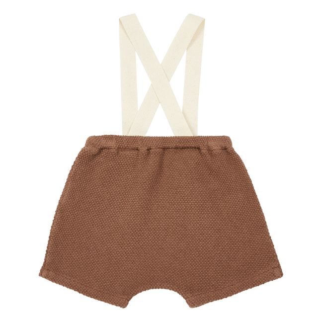 Knit Suspender Bloomers Chocolate