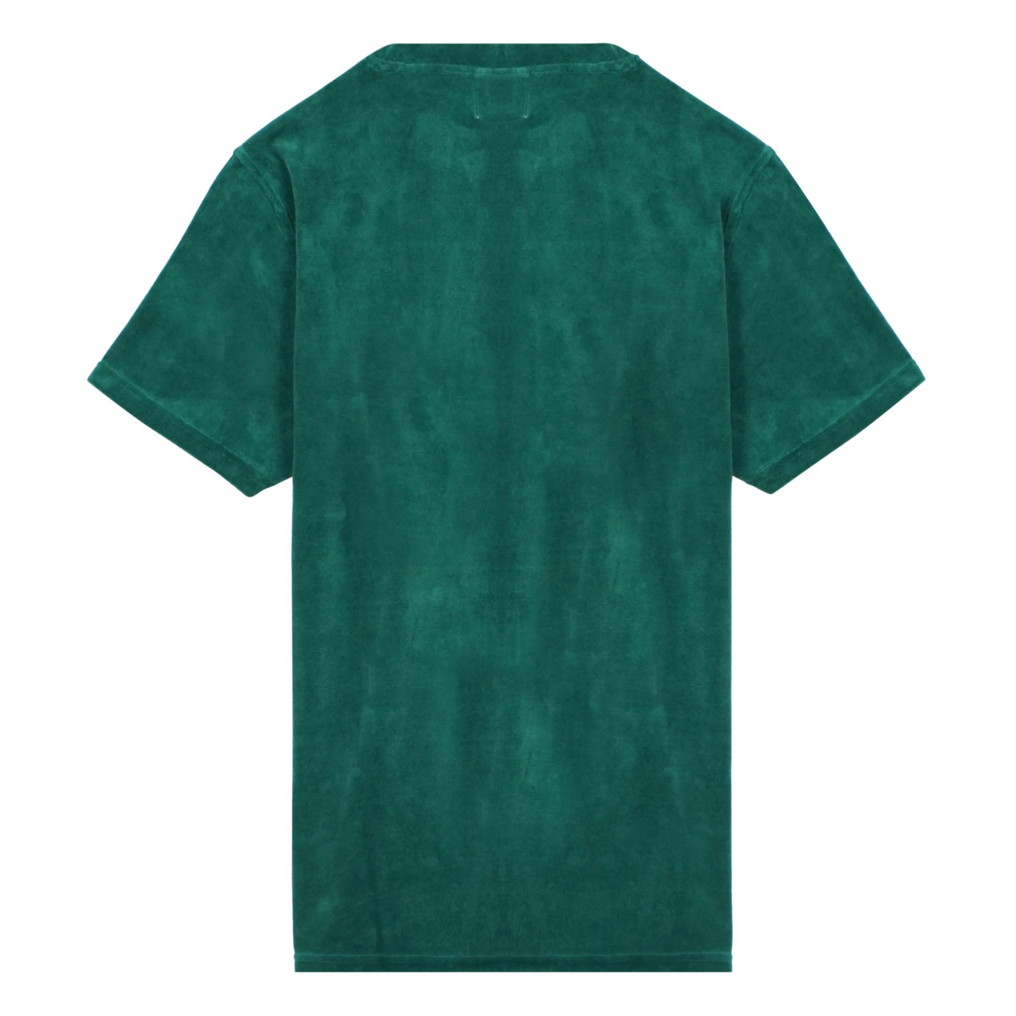 Terry Cloth T-shirt Verde Oscuro- Imagen del producto n°3