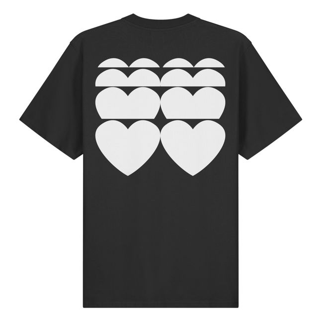 Heart T-shirt Schwarz