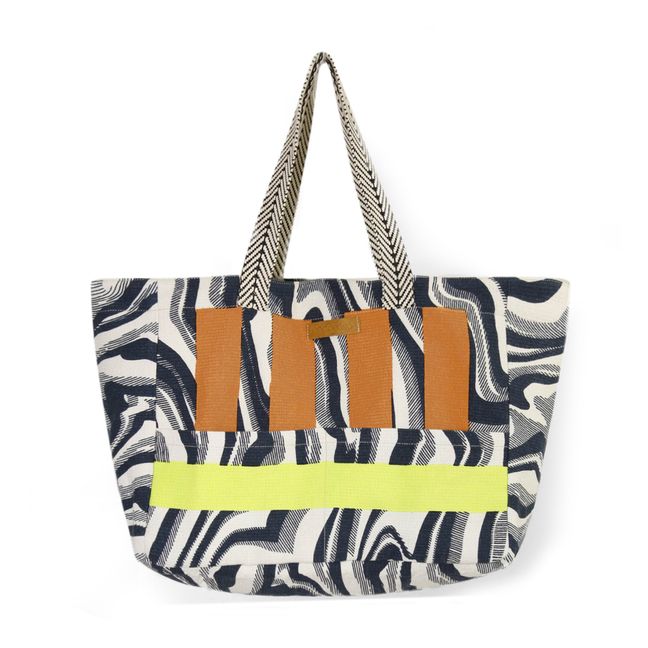 Bolsa de playa Fouta Onde  | Negro