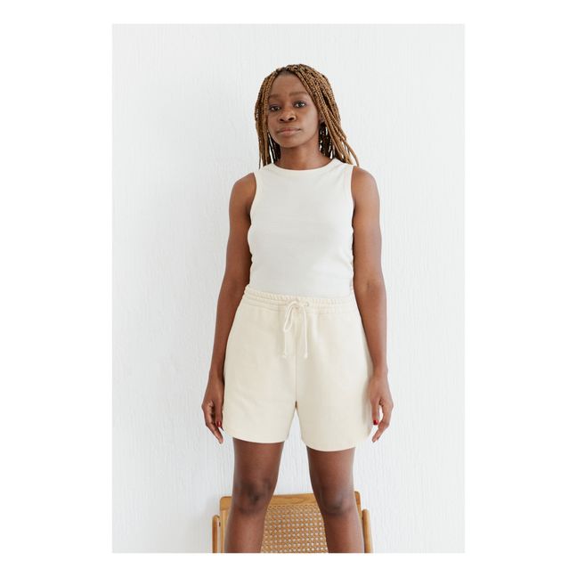Alba Organic Cotton Shorts Cream