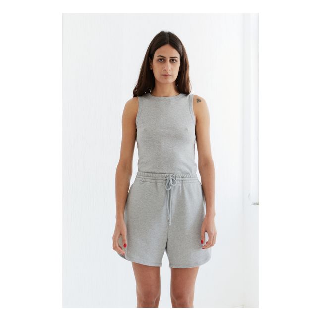 Alba Organic Cotton Shorts Grey