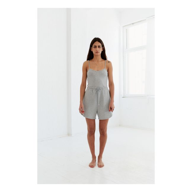 Alba Organic Cotton Shorts Gris