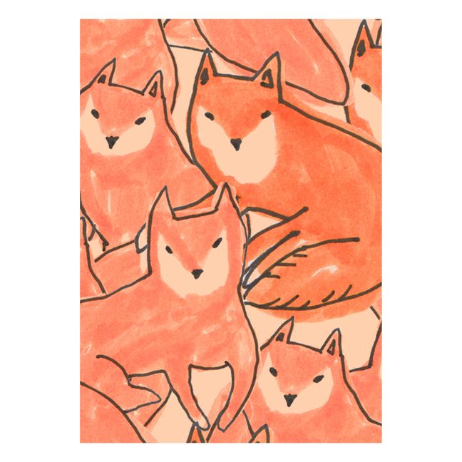 Fox Croud Wallpaper