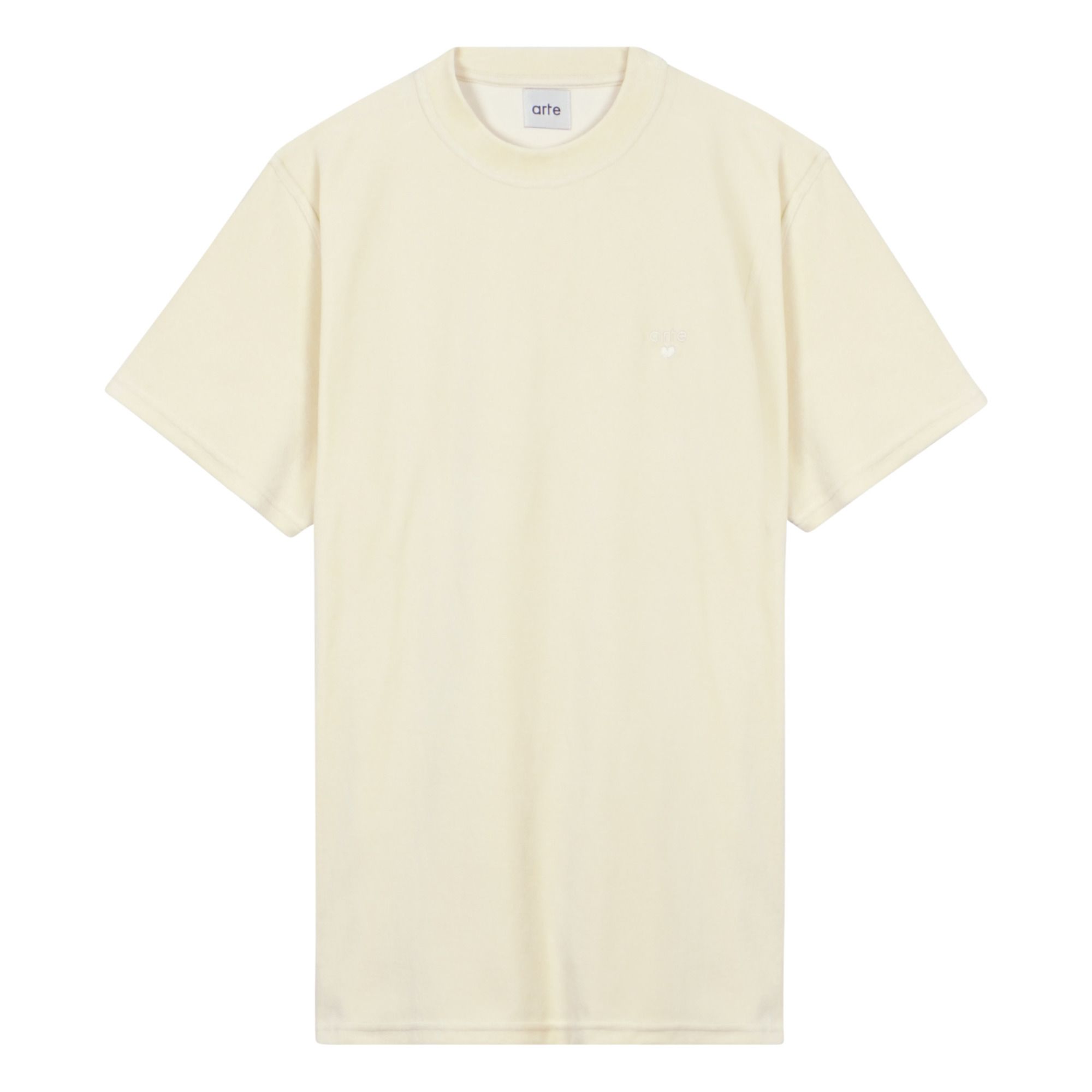 Terry Cloth T-shirt Crema- Immagine del prodotto n°0