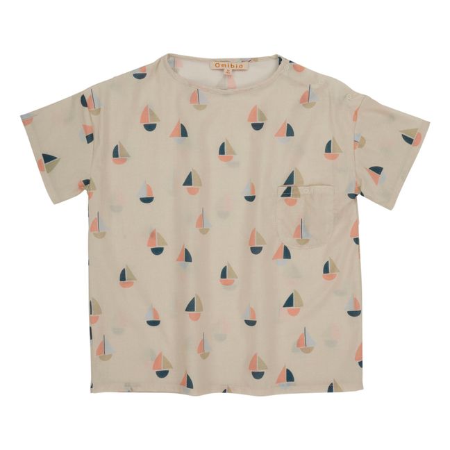 Sailor Organic Cotton Voile T-shirt Seidenfarben