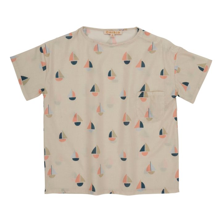 Camiseta velo de algodón orgánico Sailor | Crudo- Imagen del producto n°0