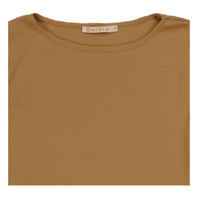 T-Shirt Coton Bio Human Camel