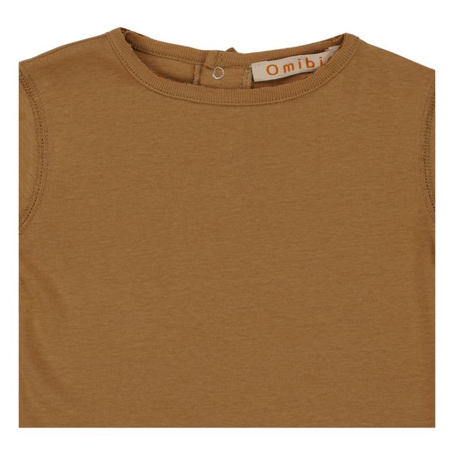 T-Shirt Coton Bio Human Camel