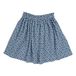 Betty Organic Cotton Muslin Skirt Blue- Miniature produit n°4