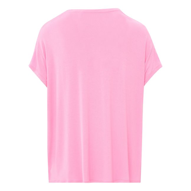 Blusa con stampa cropMSGM in Cotone di colore Giallo Donna Abbigliamento da T-shirt e top da Bluse 