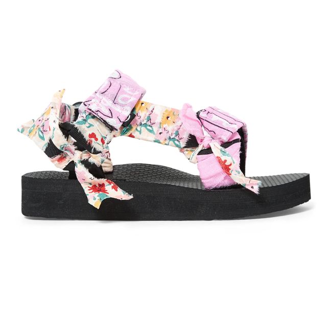 Trekky Flower Print Sandals - Kids’ Collection  | Pink