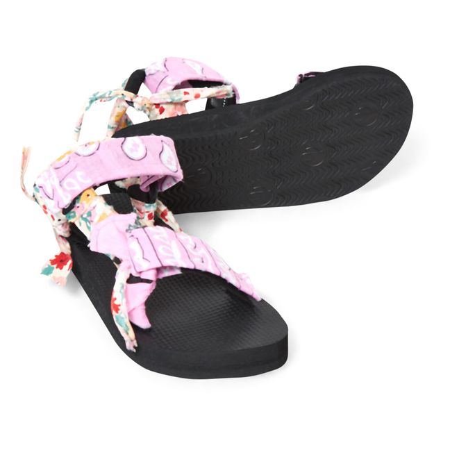 Trekky Flower Print Sandals - Kids’ Collection - Pink