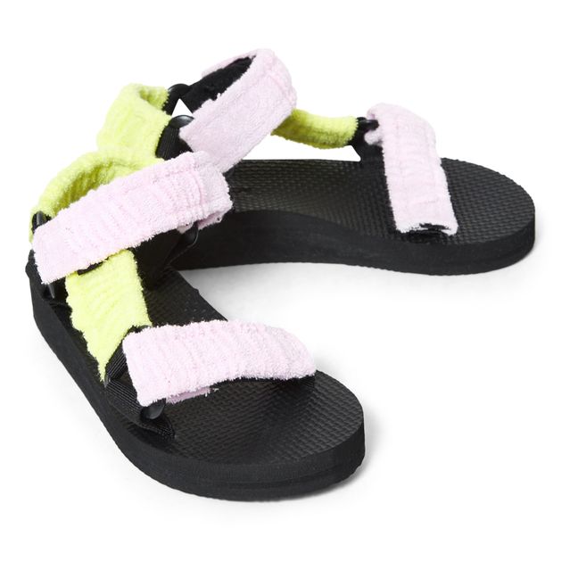 Trekky Terry Cloth Sandals - Kids’ Collection  | Yellow