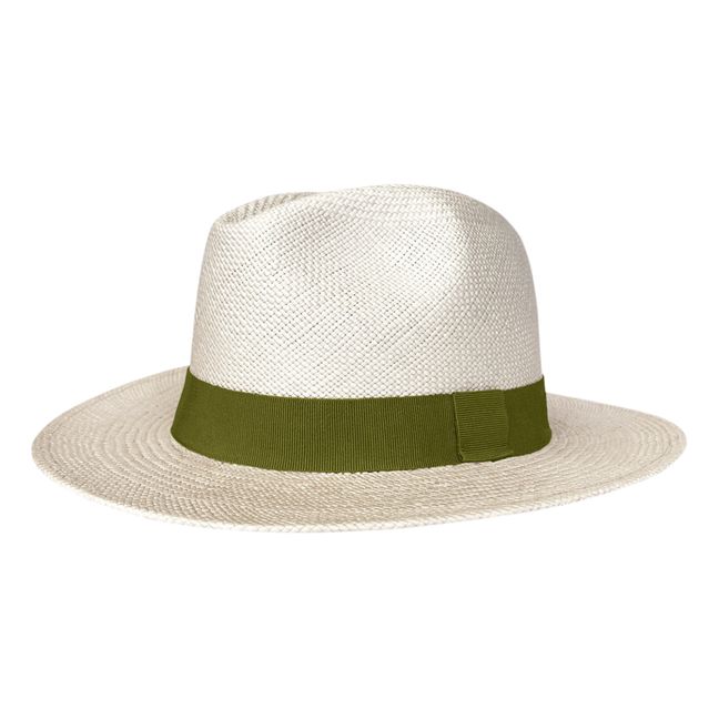 Chapeau Panama Vert kaki