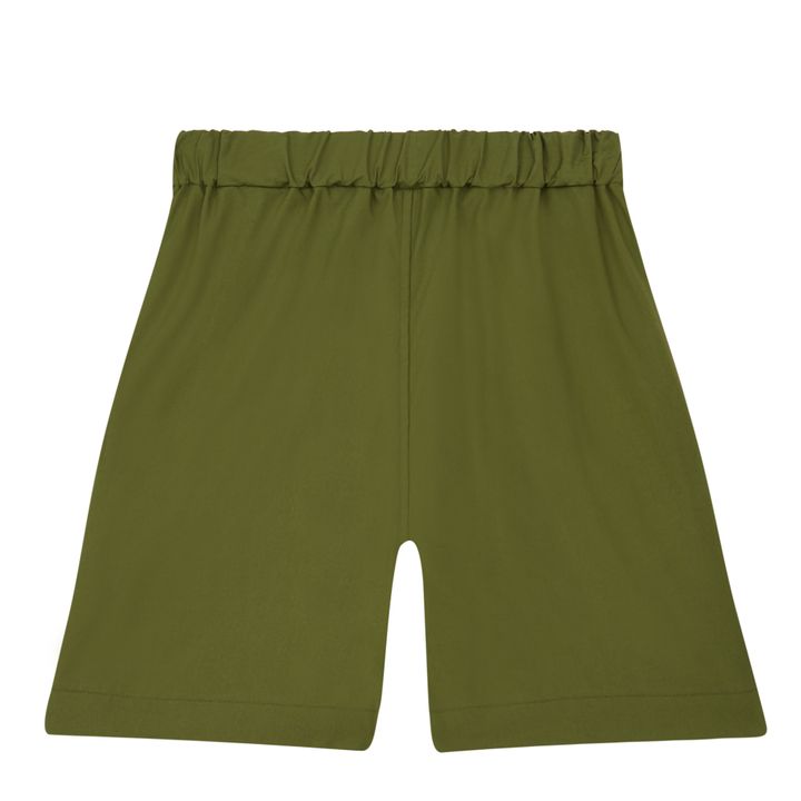 khaki coaching shorts