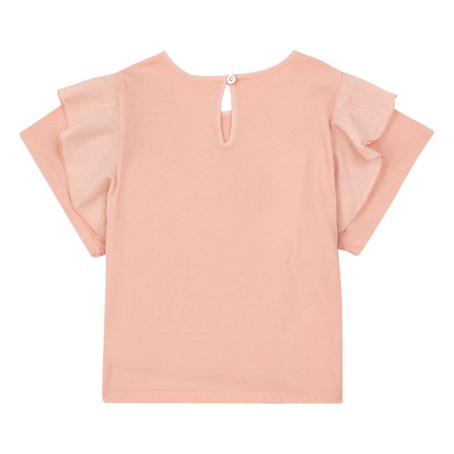 Frill T-shirt Pink