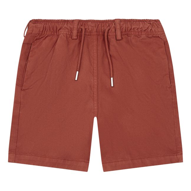 Pantaloncini corti, taglia regolabile Rosso mattone