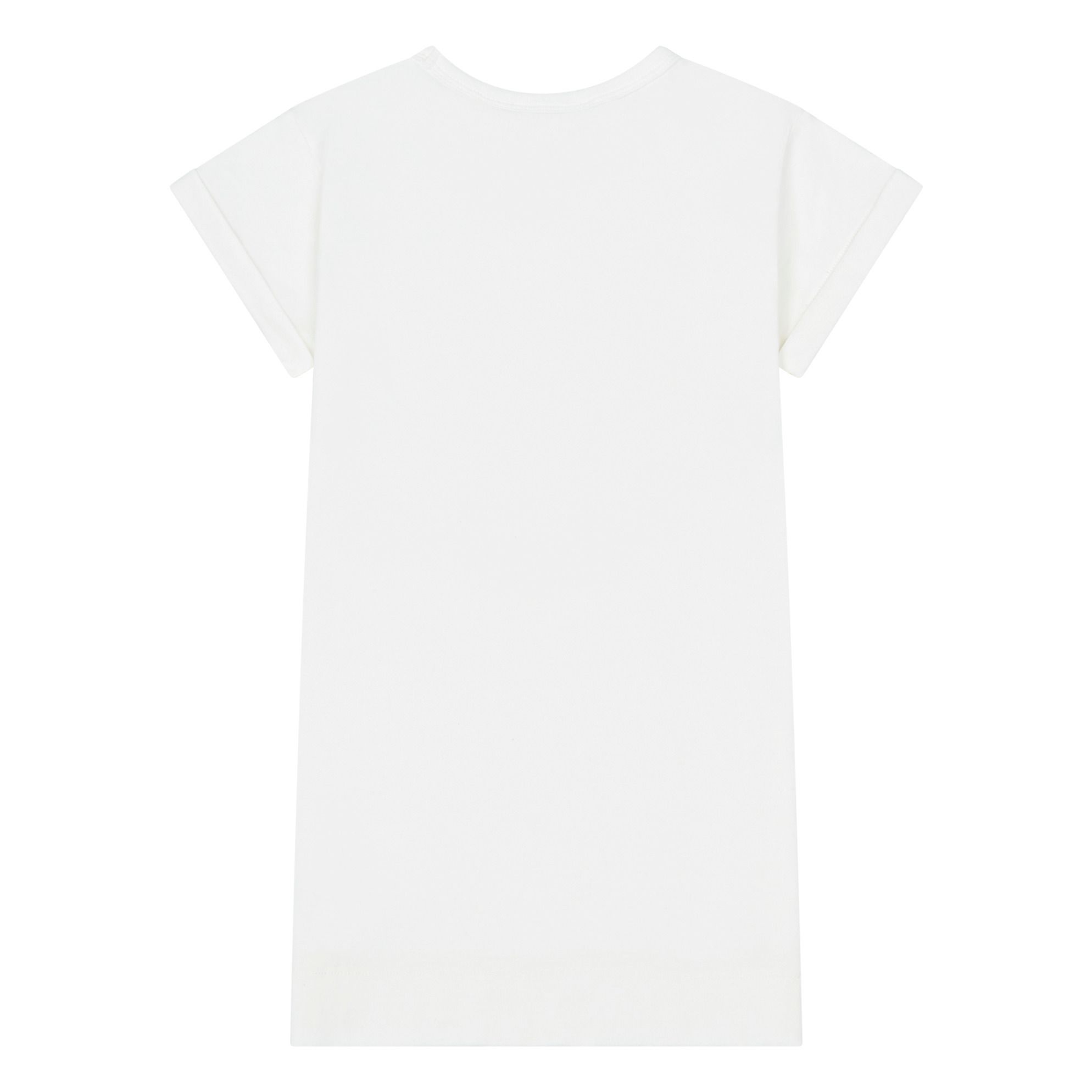 Long Organic Cotton Dress Off white- Product image n°2