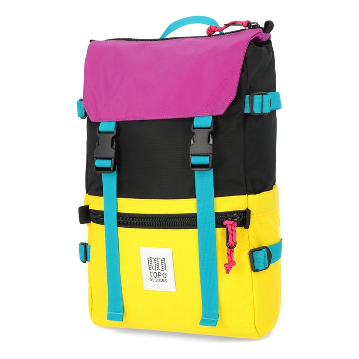 Rover Pack Classic Recycled Nylon Backpack | Yellow- Product image n°1