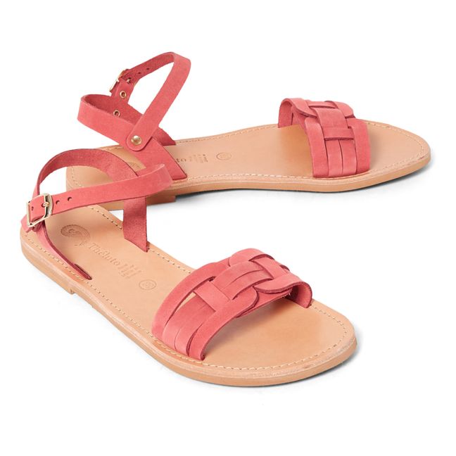 Stéphanie Sandals - Women’s Collection  | Raspberry red