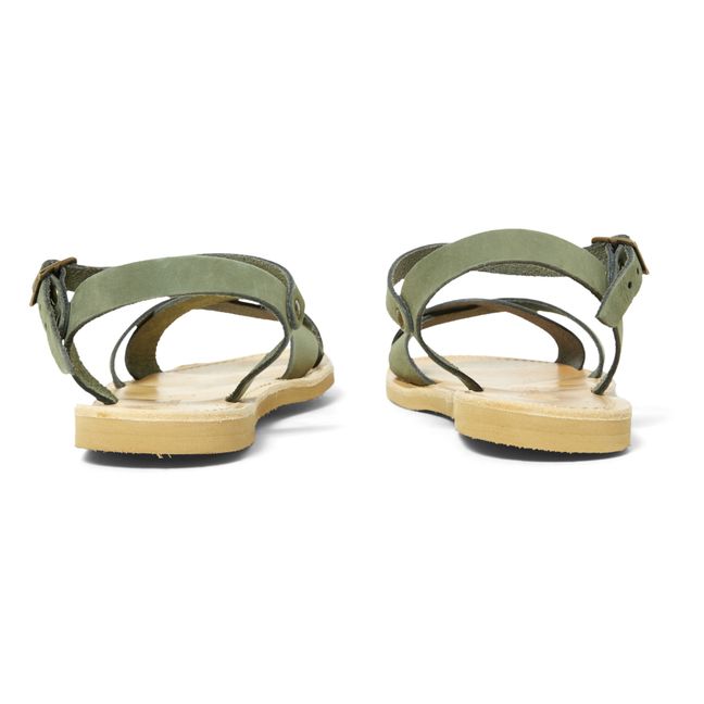 Sandales Salomé - Collection Femme Vert kaki
