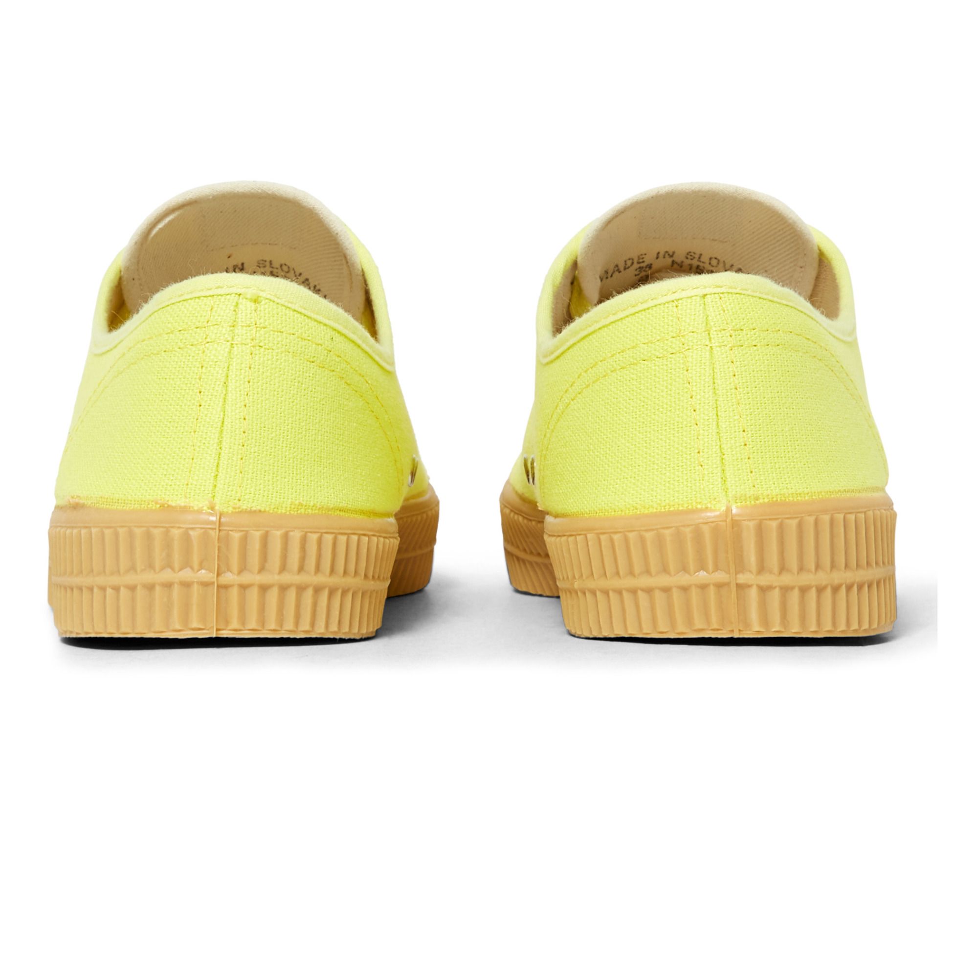 lemon yellow sneakers