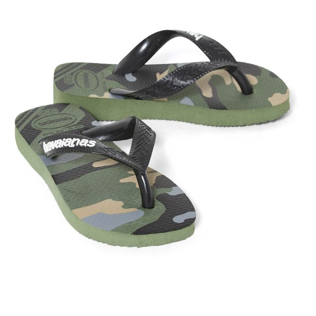 Chanclas Camuflaje | Verde Kaki