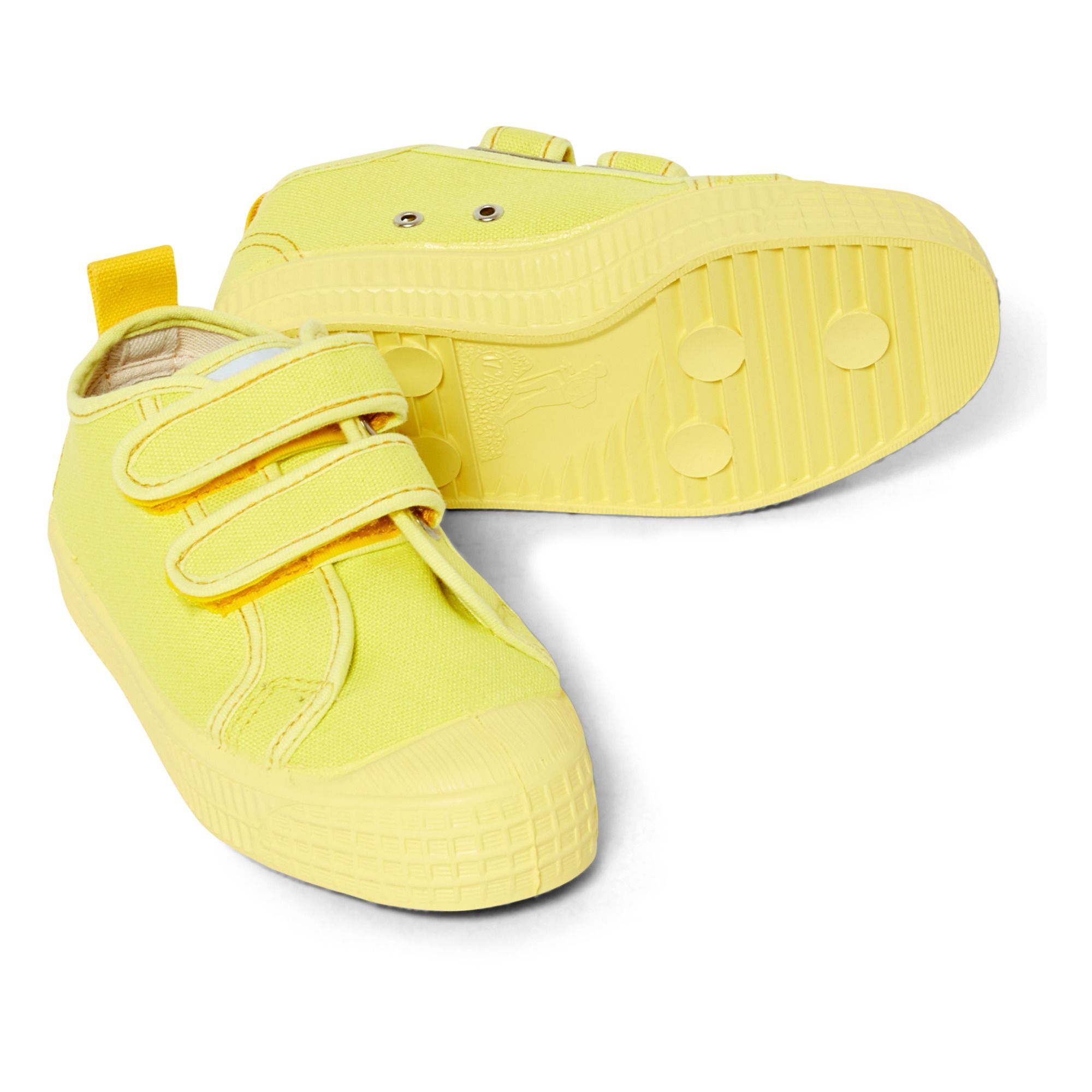 lemon yellow sneakers