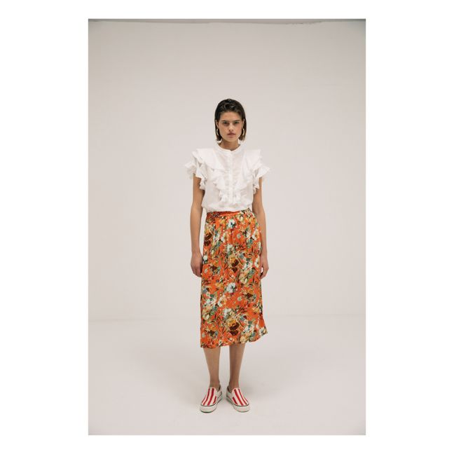 Maddie Suncity Skirt Orange