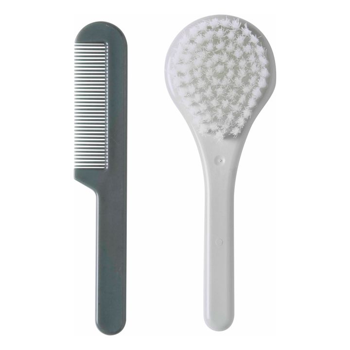Baby Brush and Comb Set | Sage- Product image n°0