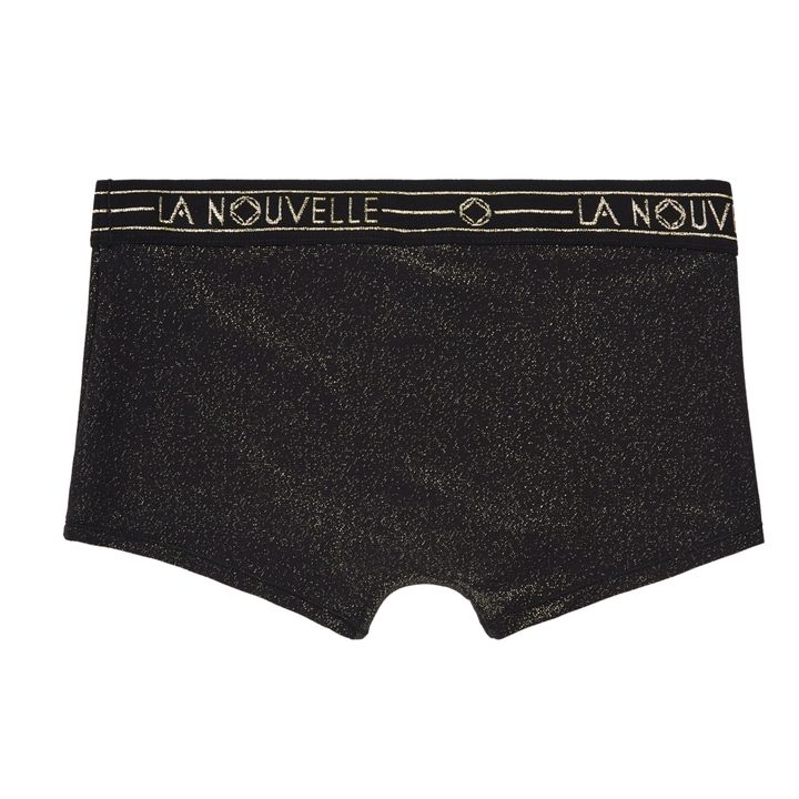 Manon Sparkly Briefs Black- Product image n°1