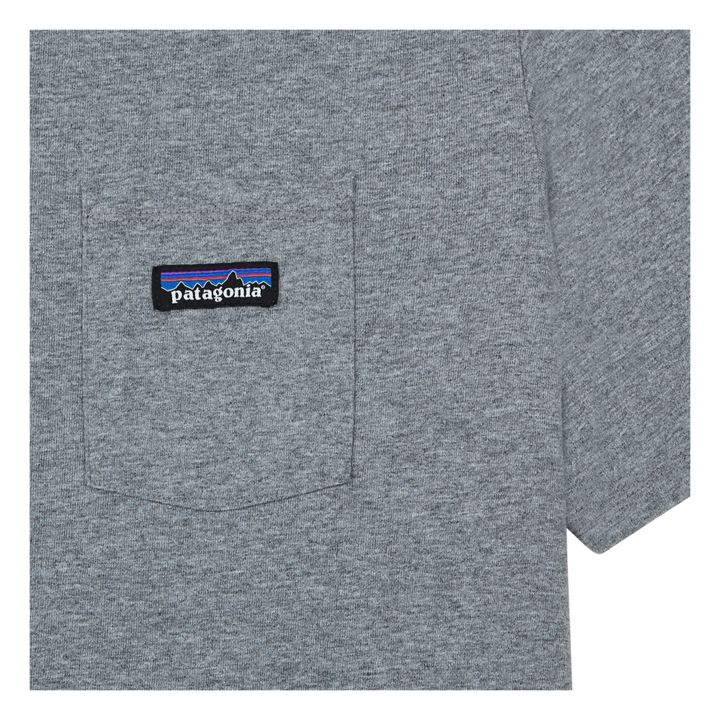 P-6 Label Recycled Cotton T-shirt - Men’s Collection - Grey- Product image n°1
