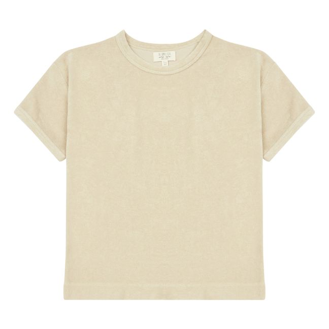 T-Shirt Eponge Coton Bio | Ecru