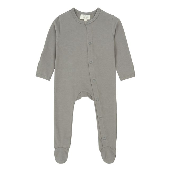 Perfect Organic Cotton Pyjamas Mid grey