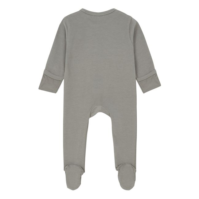 Pyjama Bio-Baumwolle Perfect  Mausgrau